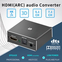 audio extractor hdcp cec optical toslink spdif rca audio converter 4k 2k 3d hdmi compatible splitter adapter hd360