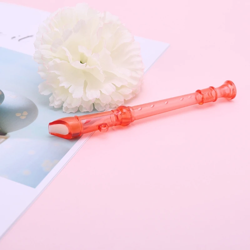 

Plastic Musical Instrument Recorder Flute 6 Holes Colorful Children's Toys Gift Y4UD