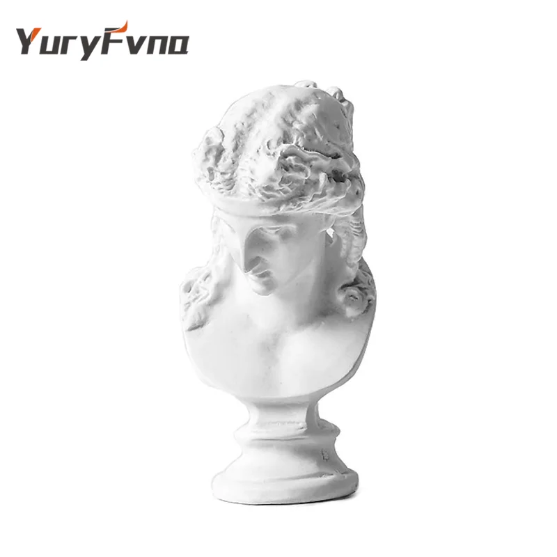 Статуэтки YuryFvna 10 шт./партия статуэтка для декора мини штукатурка статуя