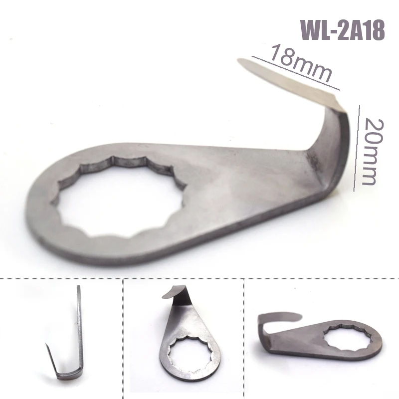 WL-2A18 Wilin Пневматический воздушный оконный Отрезной нож s все стили лобового стекла резак машины лезвия шлифовальный нож гелевые режущие инструменты - Цвет: WL-2A18