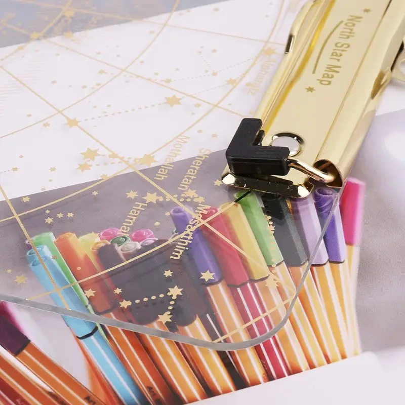 A4 звездное небо прозрачный буфер обмена блокнот Файл Папки держатели документов