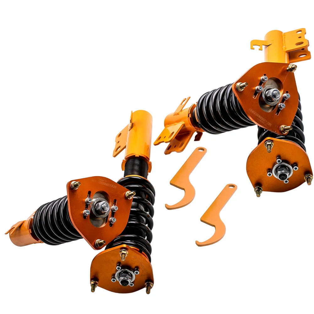 Для Subaru Forester 1997 2002 1st Generation Coilover Kit передняя + задняя Регулируемая высота ударов
