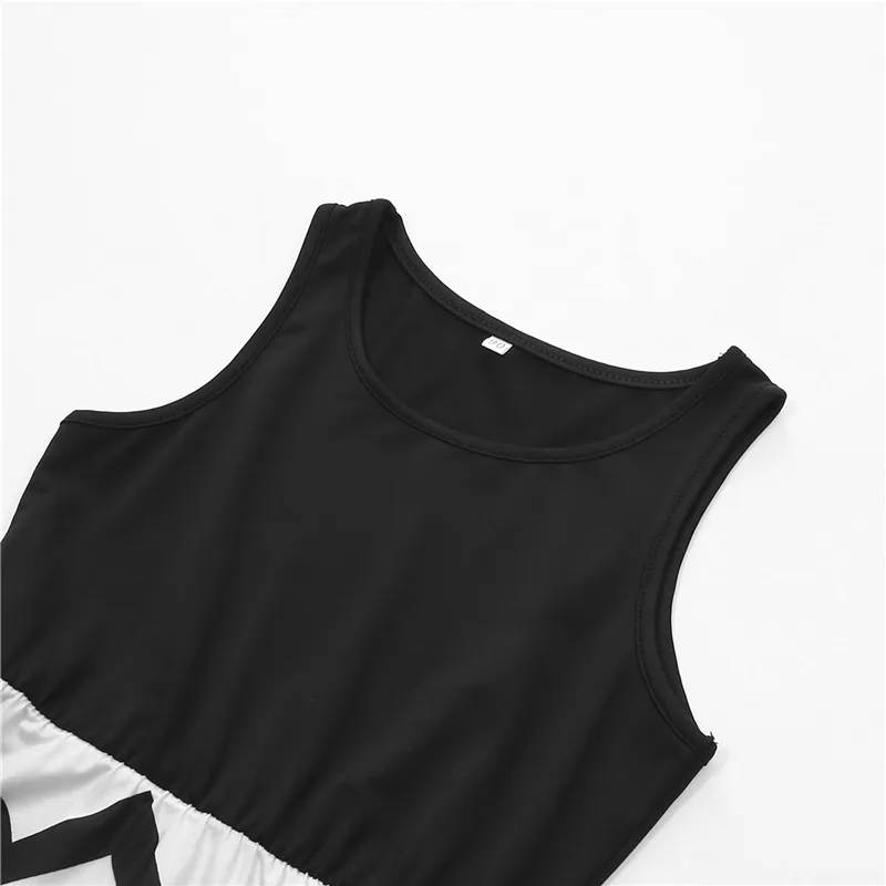 Летнее платье для мамы и дочки Повседневное макси в полоску стиле бохо комплект