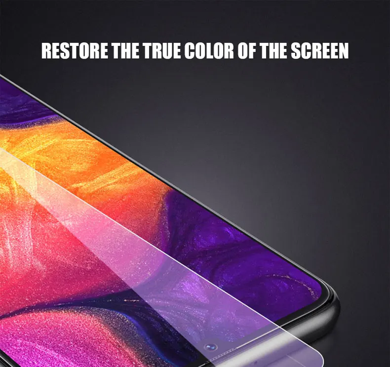 Закаленное Стекло для samsung Galaxy A10 A20 A30 A50 A70 M10 M20 M30 A6 A8 плюс A7 Экран из закаленного стекла с уровнем твердости 9H защитный Стекло