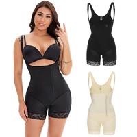women body shapewear holding corset one piece tailored clothes slimming underwear high waist open crotch bodysuit sexy plus size