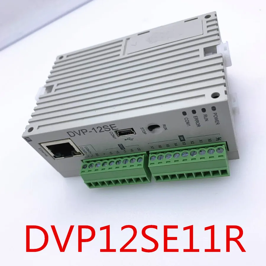 Оригинальный Полный новый SE серии PLC программируемый контроллер DVP12SE11R 8DI 4DO 3 COM Mini