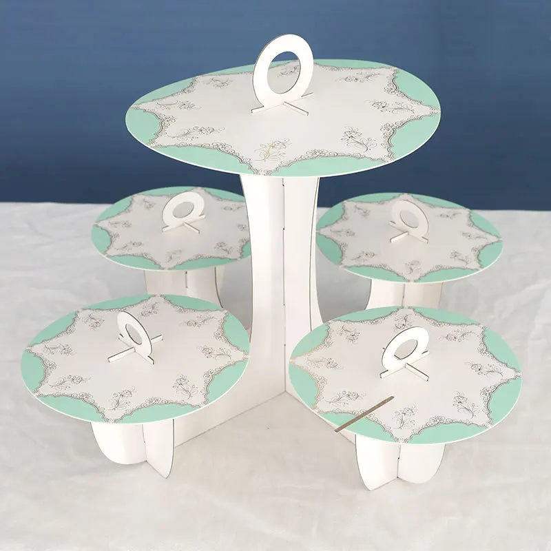 

5 тарелок, бумажная подставка для кексов, обертки для кексов, детские принадлежности для дня рождения, конфеты, десертный стол, фотодержател...