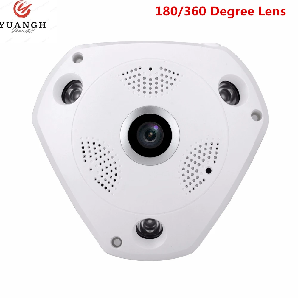 

Security AHD Camera 2MP Panoramic Fisheye Lens IR Night Vision Plastic Dome 1080P Full HD CCTV Camera