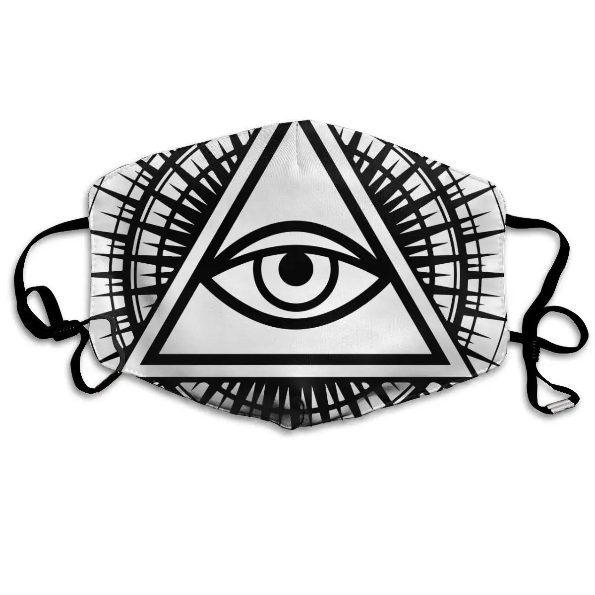 

Egyptian Eye Horus Icon Washable Reusable Mask, Cotton Anti Dust Half Face Mouth Mask For Kids Teens Men Women With Adjustable