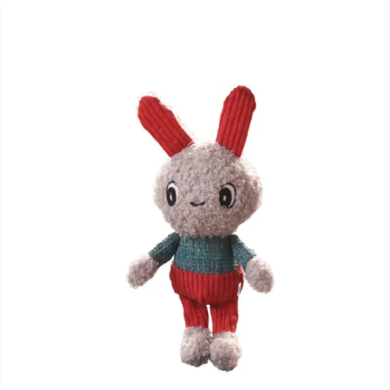 

Cute Rabbit Plush Stuffed Animals Baby Toy 15cm Small Mini Bear Doll Children's Schoolbag Pendant Clothing Accessories