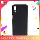 Противоударный чехол для Umidigi One Pro Мягкая силиконовая задняя накладка из ТПУ, матовый, чехол для телефона