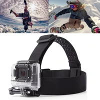 head strap for go pro mount belt adjustable head strap band session for gopro hero 43 sjcam xiaomi action camera accessories