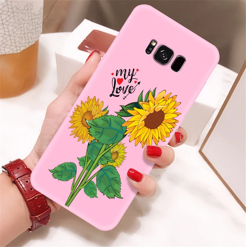 Милый Летний мягкий желтый чехол для телефона с маргариткой подсолнухом цветком