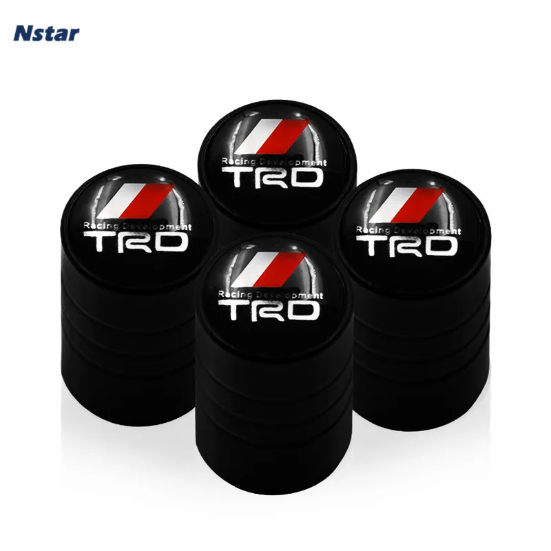 Колпачки клапанов автомобильных колес Nstar 4 шт./компл. TRD декоративные колпачки