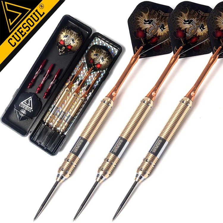CUESOUL Профессиональный Сталь наконечник Дротика s 23 г 25 27g 162 мм 3 шт./компл. Дракон