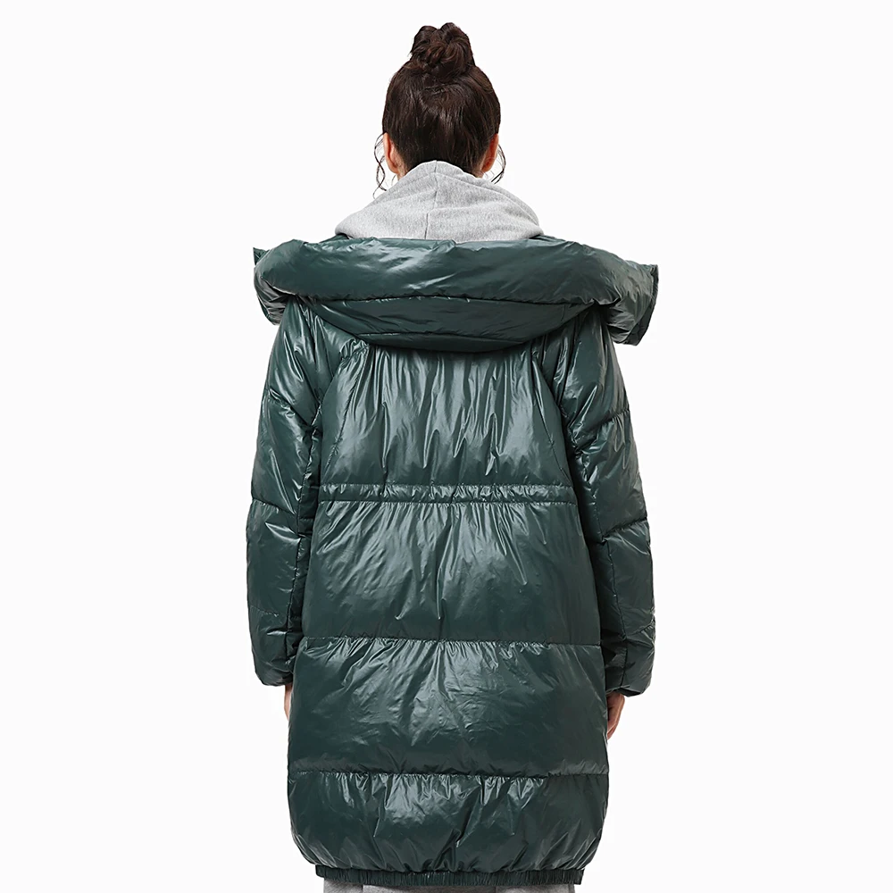 

YAYA Down Jacket 2020 New Winter High Quality Hooded Coat Women Jacket Warm Clothing Casual Jacket