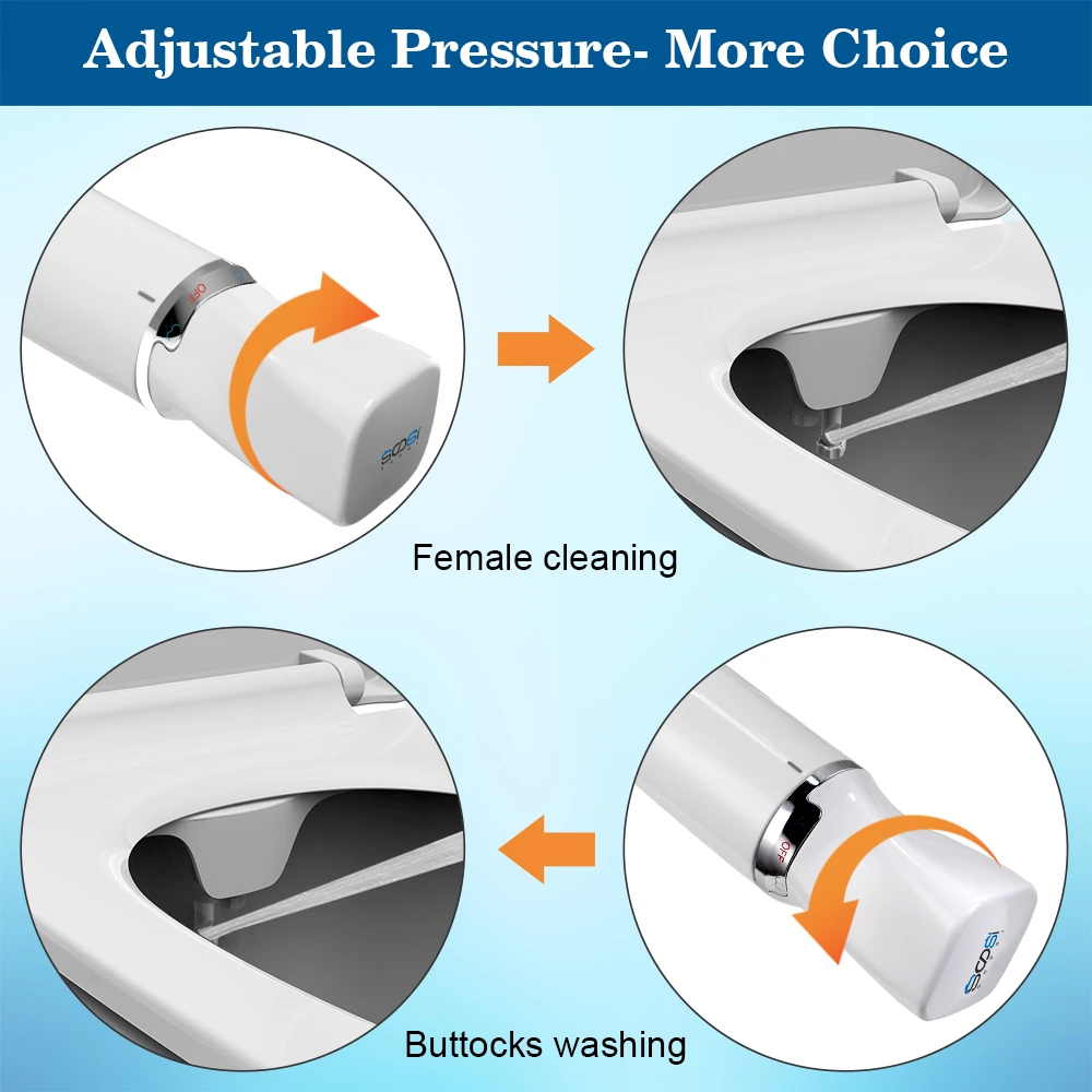 bidet attachment toliet seat bidets bathroom accessories easy installation muslim shower anal cleaner free global shipping