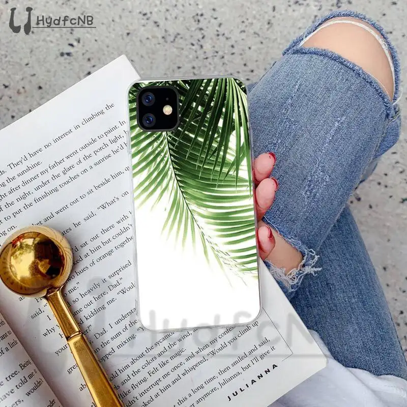 LJHYDFCNB Мягкий силиконовый чехол для телефона из ТПУ с банановым листом iPhone 11 pro XS MAX