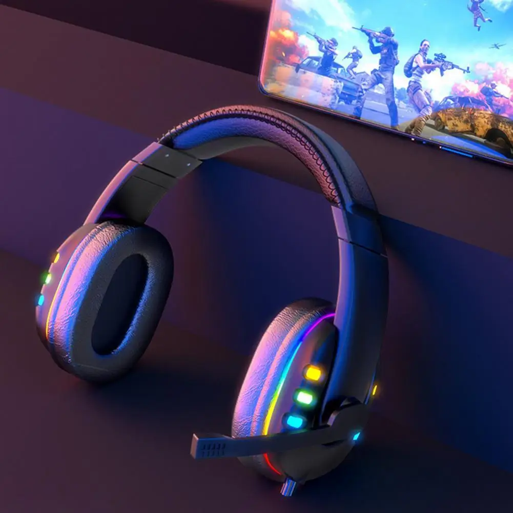 Проводные наушники AK47 с шумоподавлением светящиеся динамические Классные