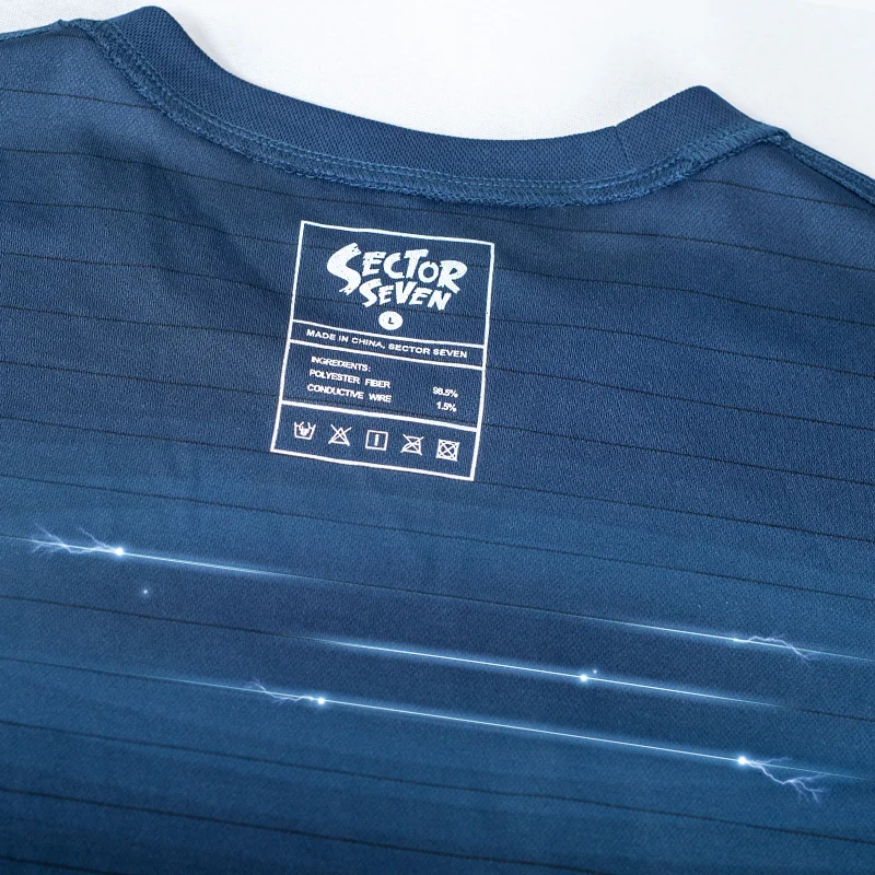 Однотонные футболки с круглым вырезом Мужская футболка Антистатическая