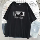 Дзюдзюцу Kaisen Toge Inumaki Comics Топы с принтом для женщин Повседневная футболка большого размера Новая летняя футболка Модные женские футболки с круглым вырезом