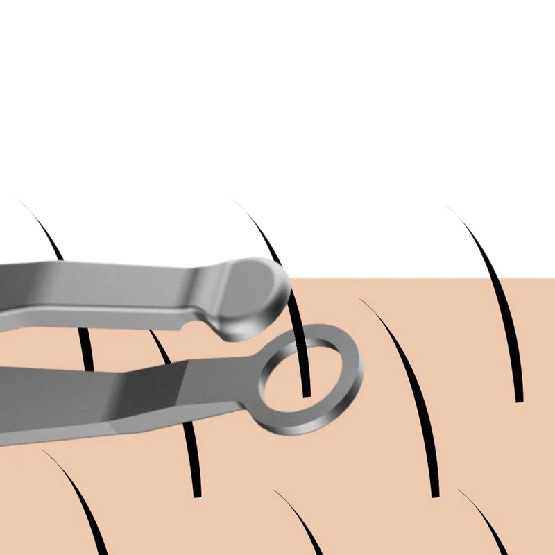 Ручной триммер для волос в носу-отделка ноздри уши боковины усы борода брови и