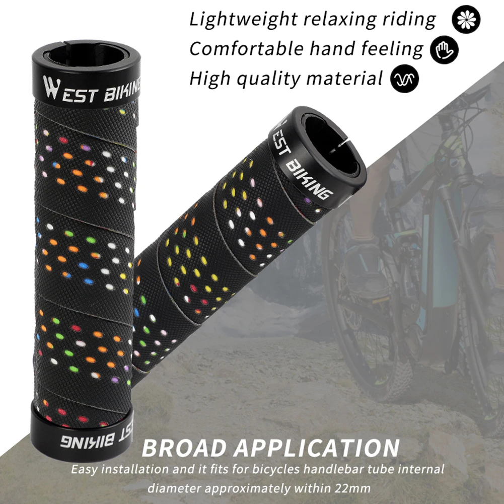

Mountain Road Bike Handlebar Cover Anti-Slip MTB Cycling Handle Grips Biking Portable Dustproof Cycling Parts