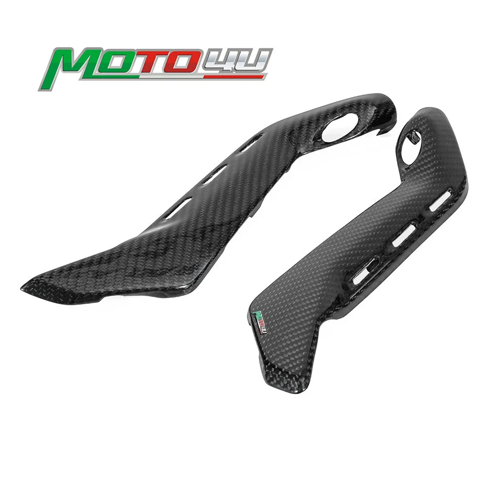 Чехлы для сидений мотоцикла из натурального углеродного волокна боковые
