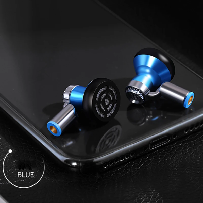 SENFER KP120 наушники в ухо Металлические HIFI Earburd белок диафрагма Динамический драйвер