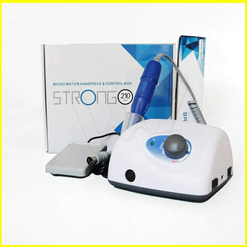 Щеточный двигатель стоматологические украшения микромотор Strong 210 + 105L