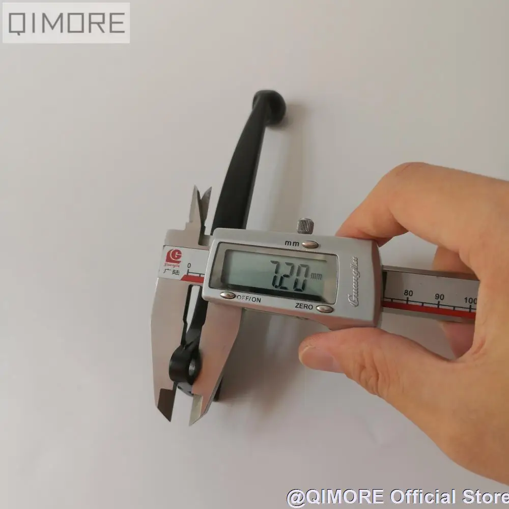 Левый боковый тормозной рычаг черного цвета для скутера мопеда Sunl Roketa Tank Baja Jonway