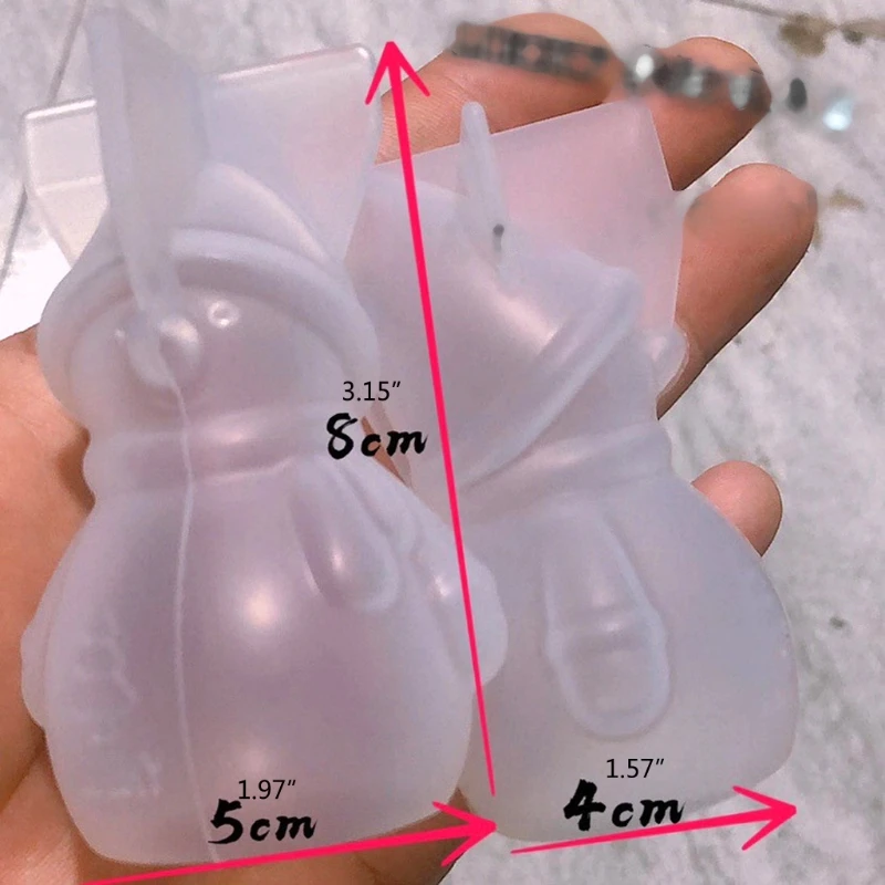 

Cute 3D Snowman Epoxy Resin Casting Molds Christmas Snowman Resin Mold Making Christmas Snowman Ornaments Crafts Tools