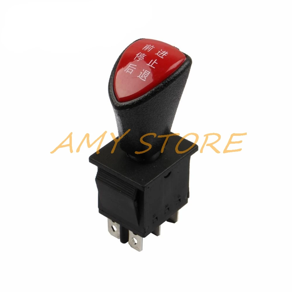 Передний-стоп-назад DPDT 6Pin защелкивающийся скользящий кулисный переключатель AC