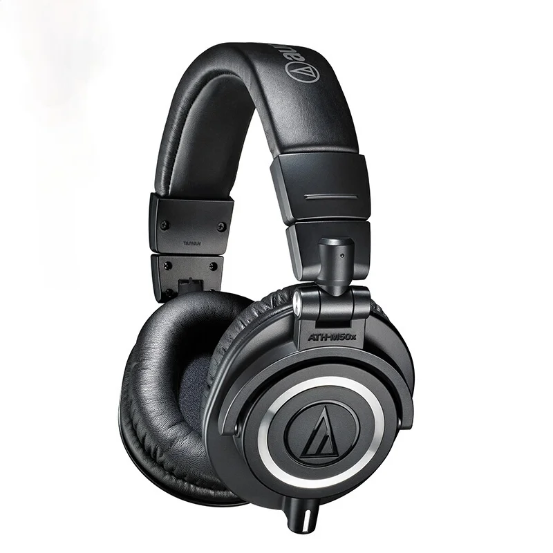 

Original Audio-Technica ATH-M50x Professional Monitor Headphones Closed-back Dynamic Over-ear HiFi Headsets Foldable Earphones G