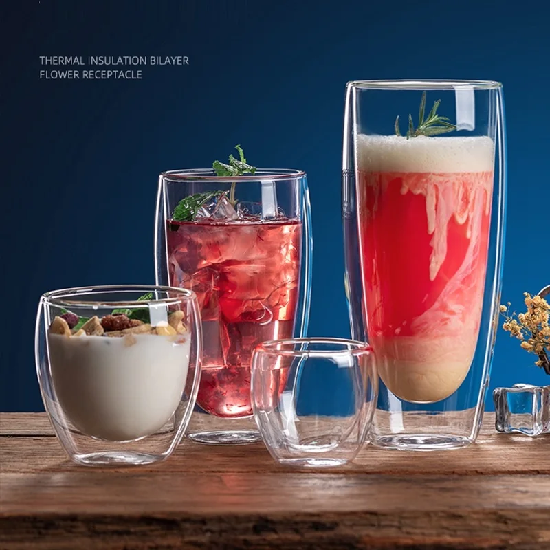 Двухслойная крышка напиток Стакан Кружка для кофе молока сока чая 80/250/350/450 мл |