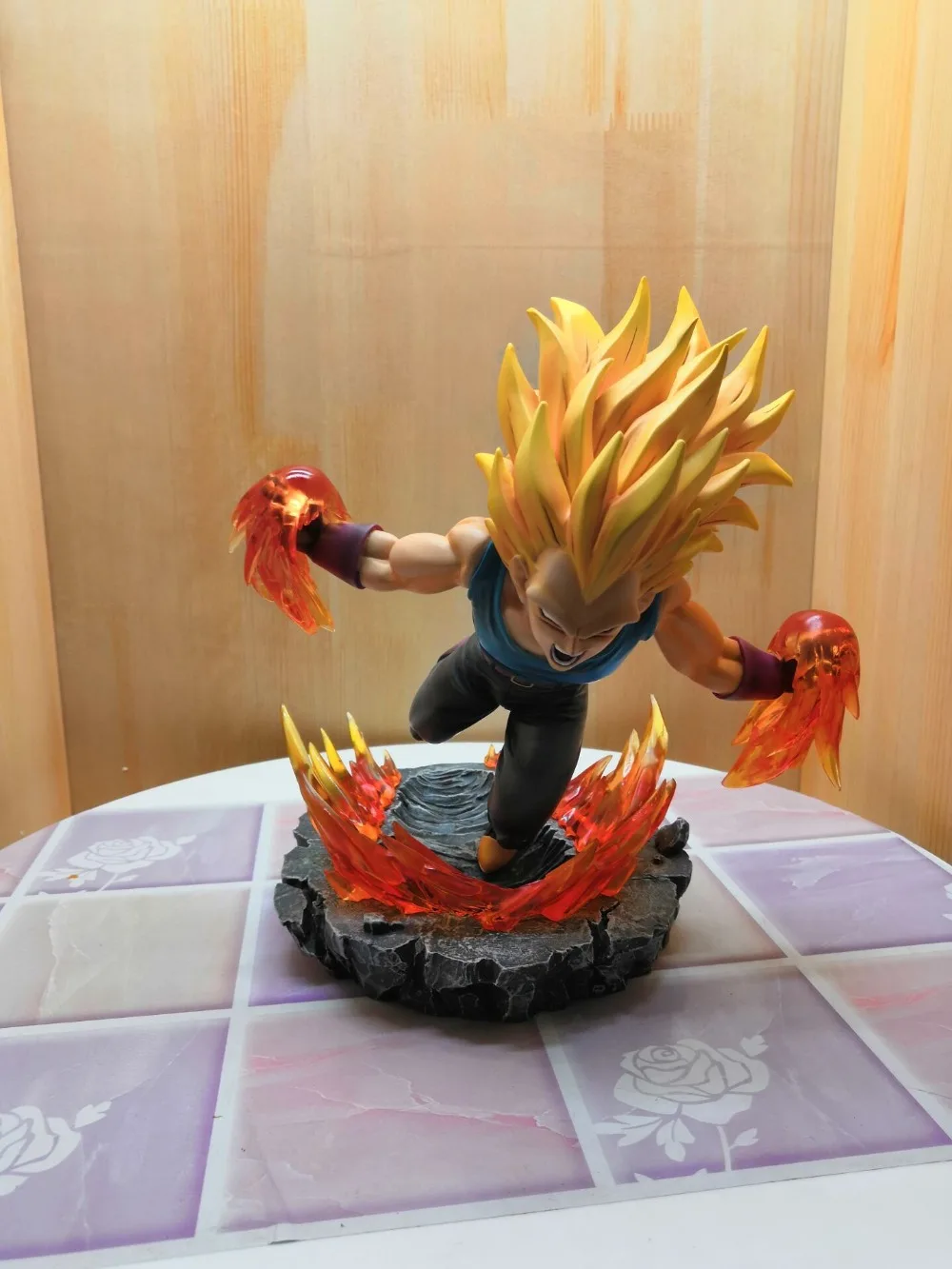1" Статуя Dragon Ball Vegeta Бюст Полная длина портрет Сон Гоку ГК 1/6 фигурка Коллекционная модель игрушечная Коробка 25 см Z443