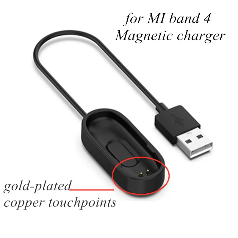 Зарядное устройство usb адаптер для Xiaomi Mi Band 5 4 Miband 3 2 умный Браслет band зарядный