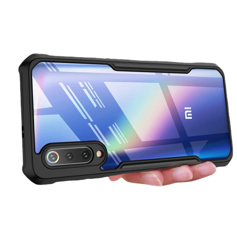 

SHACK per Redmi Xiaomi Mi9 Mi9 Pro Mi 9 9Pro custodia Pro custodia per telefono Clear Airbag Protection Shookproof Business Mobi