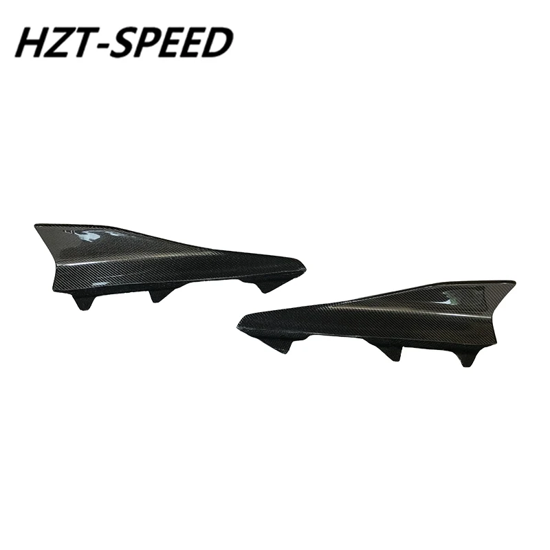 F87 MP стиль диффузор из углеродного волокна губа на задний бампер спойлер фартуки