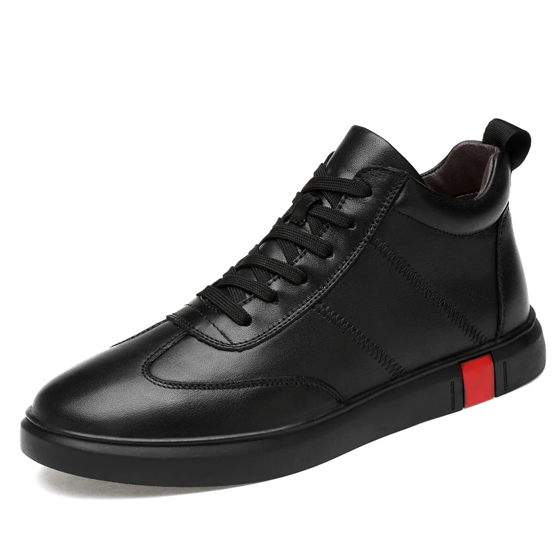 Новинка сезон осень зима мужские ботинки теплые Chaussure повседневная обувь для