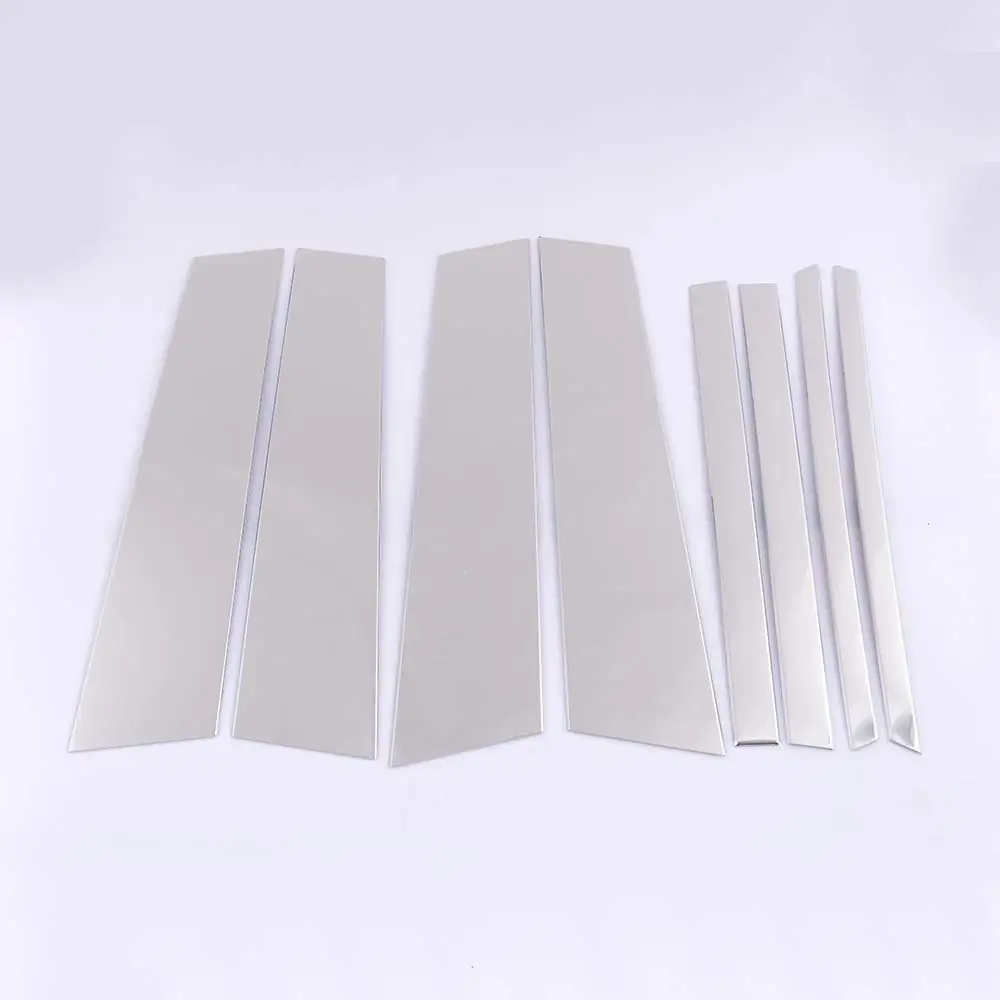 8 шт. полированная опора из алюминиевого сплава для автомобильной двери отделка