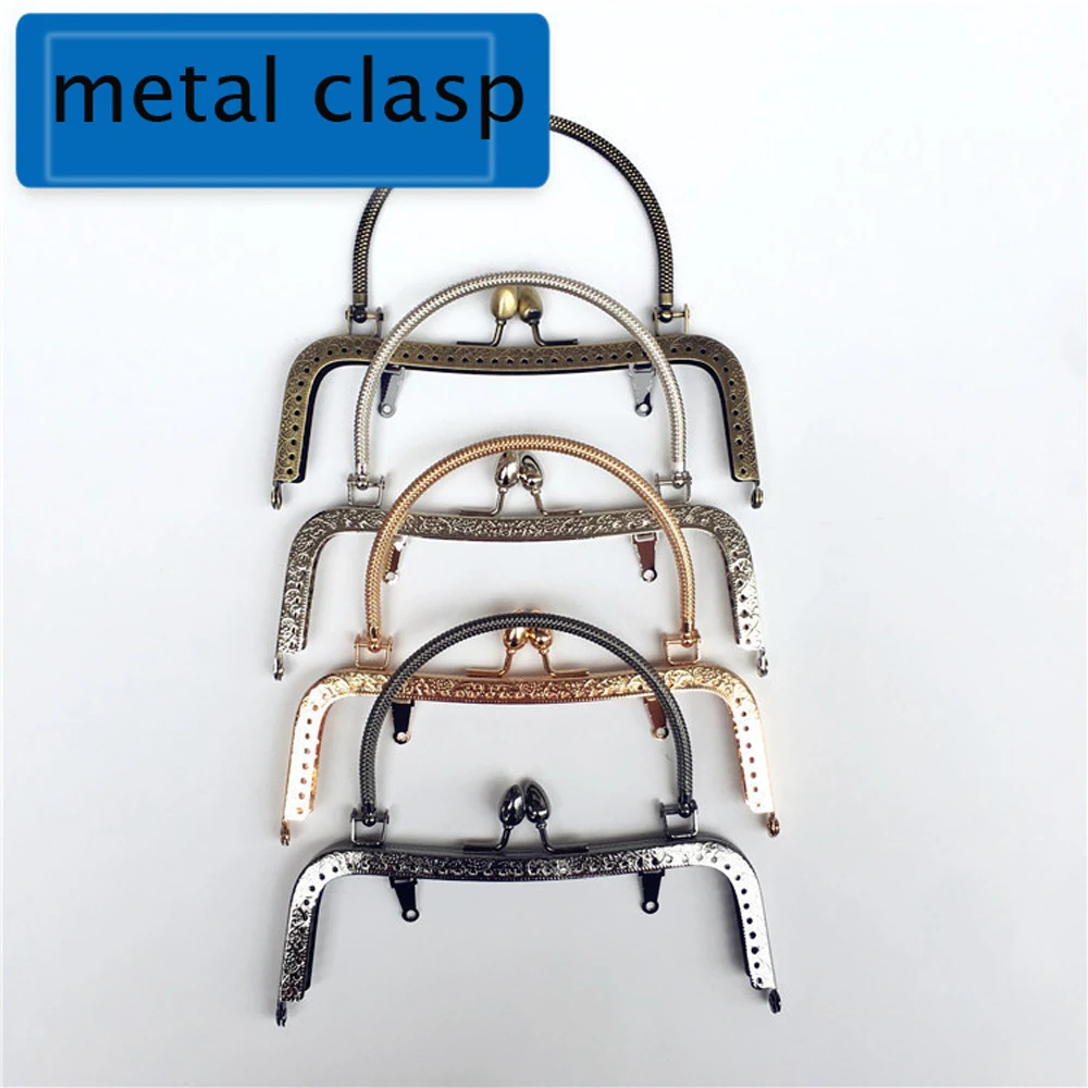 Женская сумка для монет сделай сам 16 5 см металлическая оправа кошелька с