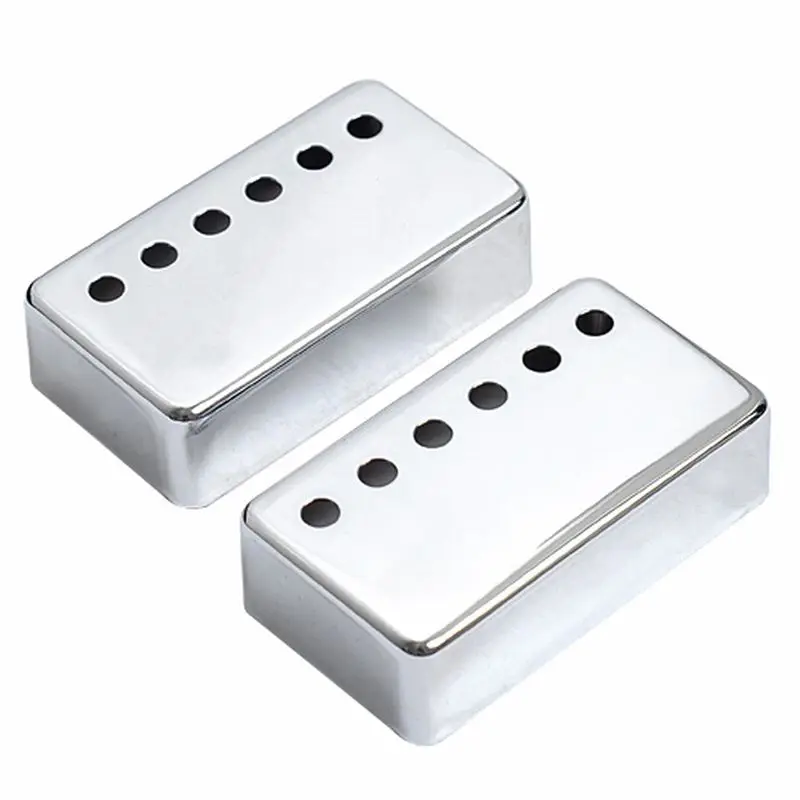 

2x Humbucker шеи и моста гитары Пикап Чехлы хром высокое качество