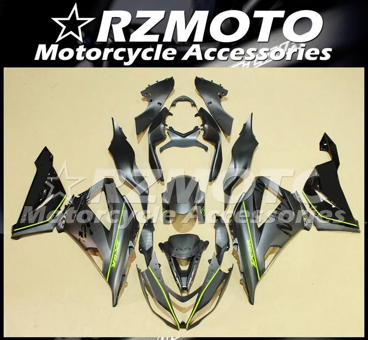 

Injection New ABS Fairings kit Fit for kawasaki Ninja ZX-6R ZX6R 636 2013 2014 2015 2016 2017 2018 13 14 15 16 17 18 black