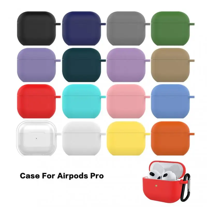 

Силиконовый чехол для Apple Airpods Pro, 1 шт., стикер, Bluetooth чехол для Airpod 3, аксессуары для Air Pods Pro с крючком