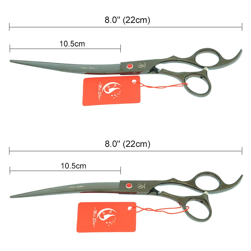 Набор ножниц для груминга домашних животных 8 0 дюймов профессиональные японские