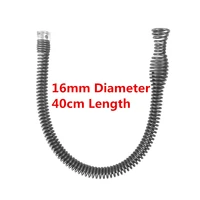 40cm length long kitchen toilet sewer blockage hand tool pipe dredger ectension springs with connector