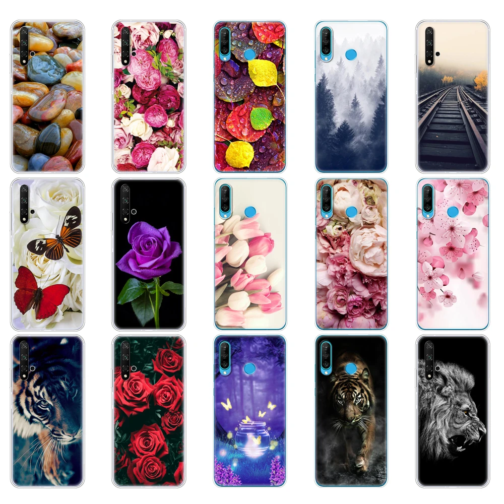 case for Honor 20 Case silicon Back Cover Phone Case For Huawei Honor 20 Pro Lite Honor20 YAL-L21 YAL-L41 Luxury Cartoon