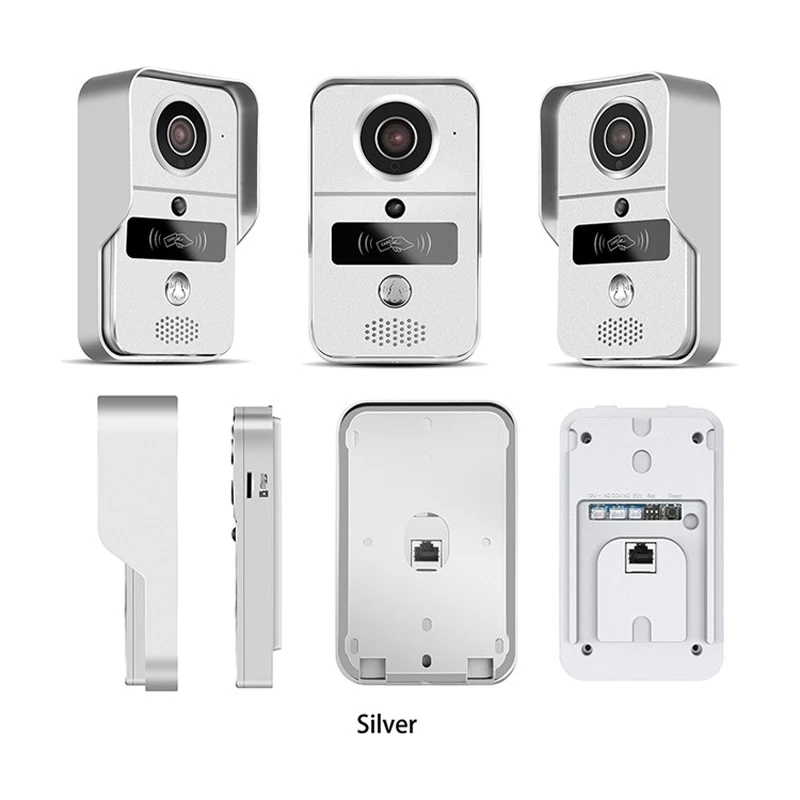 KW02C WI-FI 1080P дверной звонок 2.0MP видео PIR ИК Ночное видение оповещение при