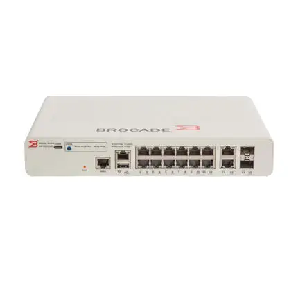 ПАРЧОВЫЙ переключатель Ruckus Φ 12x1 0/100/1000 Мбит/с ICX7150 C12P 2X1G PoE + порты 124 Вт бюджет 2x1 GbE